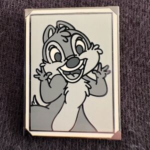 Disney Trading Pin - Black and White Snapshot - Dale from Chip N Dale